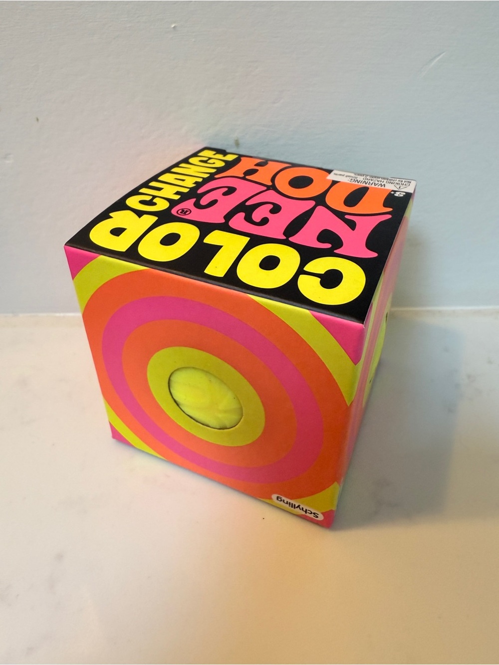 Needoh Color Change Ball - Yellow